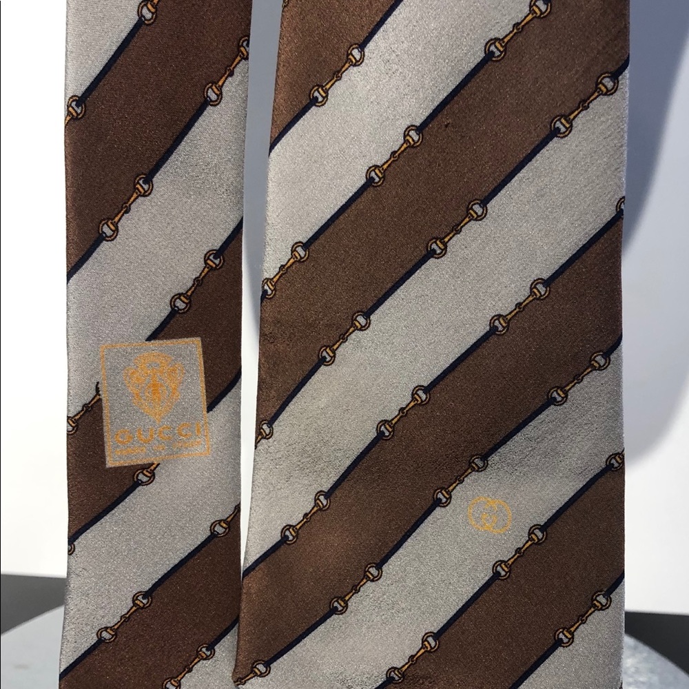 GUCCI Horsebit tie